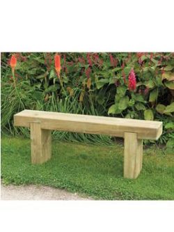 Forest Garden Sleeper Bench - 1.2M Long